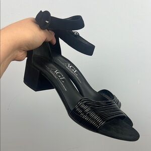 AGL Attilio Giusti Leombrum made in Italy size 41/ 10 women’s  heeled sandals